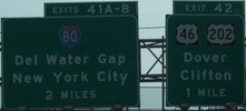 I-287 Exit 42, NJ