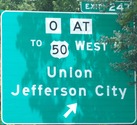 I-44 Exit 247, Union, MO