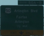 I-495 Beltway Exit 50 VA
