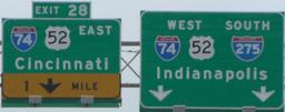 I-275 NW of Cincinnati, OH