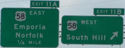 I-95 Exit 11, VA