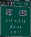 I-77 Exit 14, VA