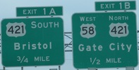 I-81 Exit 1, VA