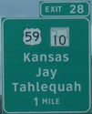 US 412/Cherokee Turnpike, OK