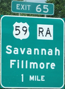 I-29 Exit 65, MO