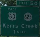 I-64 Exit 50, VA