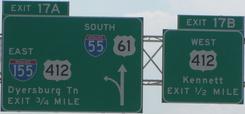 Exit 17 I-55 MO
