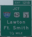 I-35 Exit 121B, OK