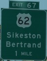 I-55 Exit 67, MO
