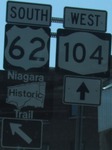 US 62 north/east terminus, Niagara Falls, NY