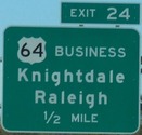 I-540 Exit 24, NC
