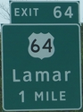 I-40 Exit 64, AR
