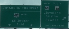 US 64/US 412 split OK