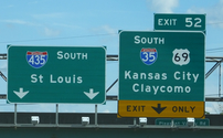 I-435 Exit 52, MO (I-35 Jct)