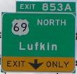 I-10 Exit 853B, Beaumont, TX