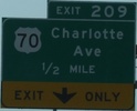 I-40 Exit 209, Tennessee