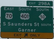 I-40 Exit 298, NC