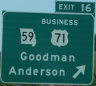I-49 Exit 16, MO