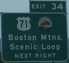 I-49 Exit 34, AR