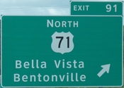 I-49 Exit 91, AR