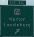 I-95 Exit 14 NC