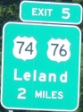 I-140 Exit 5, NC