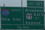 I-44 Exit 127, OK