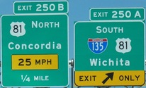 I-70 Exit 250, KS