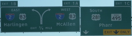 I-69C Exit 1C, TX