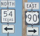 western terminus Van Horn, TX