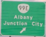 I-5, near Albany, Oregon