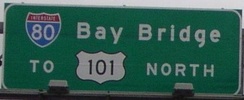 I-80 western terminus SF, CA