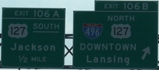I-96 Exit 106 Michigan