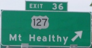 I-275 Exit 36 near Cincinnati, OH
