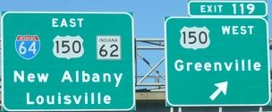 I-64 Exit 119, IN
