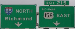 I-85 NC Exit 215
