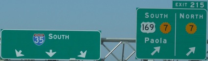 I-35 Exit 215, KS