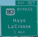 I-70 Exit 157, Hays, KS