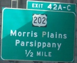 I-287 Exit 42 NJ