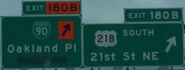I-90 Exit 180B, MN