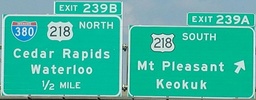I-80 Iowa Exit 239