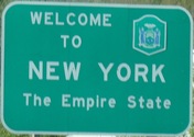 NB into New York