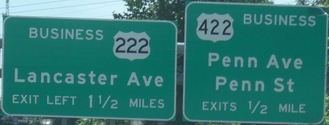US 422, Reading, PA