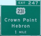 Exit 247 IN I-65