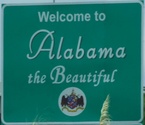 Westbound into AL