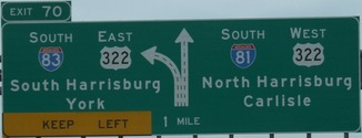 I-81 Exit 70, PA
