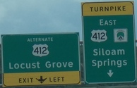 East end Cherokee Turnpike, OK