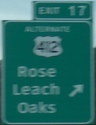 Cherokee Turnpike Exit 17, OK