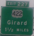 I-80 Ohio Exit 227