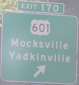 I-40 NC Exit 170